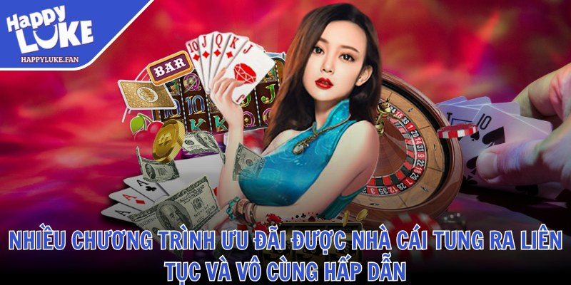 Happyluke Fan ❤️ Nhà Cái Happyluke - Link Vào Happy Luke Casino 2025 36 Nhiều chương trình ưu đãi được nhà cái tung ra liên tục và vô cùng hấp dẫn